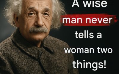 Albert Einstein: What a wise man never says to a woman